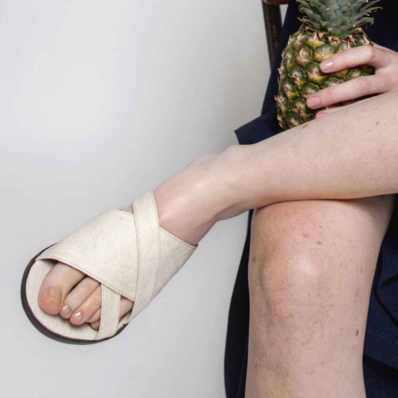 Pineapple Slide Sandals - Picture 2 of 2